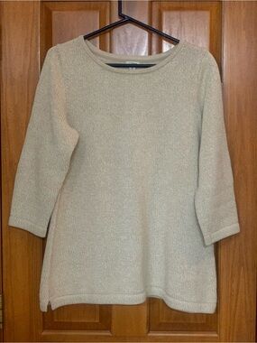 L.L. Bean Women's 3/4 Sleeve Pullover Sweater